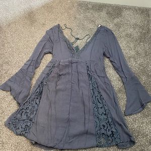 Long sleeve Beachy Flowy Dress